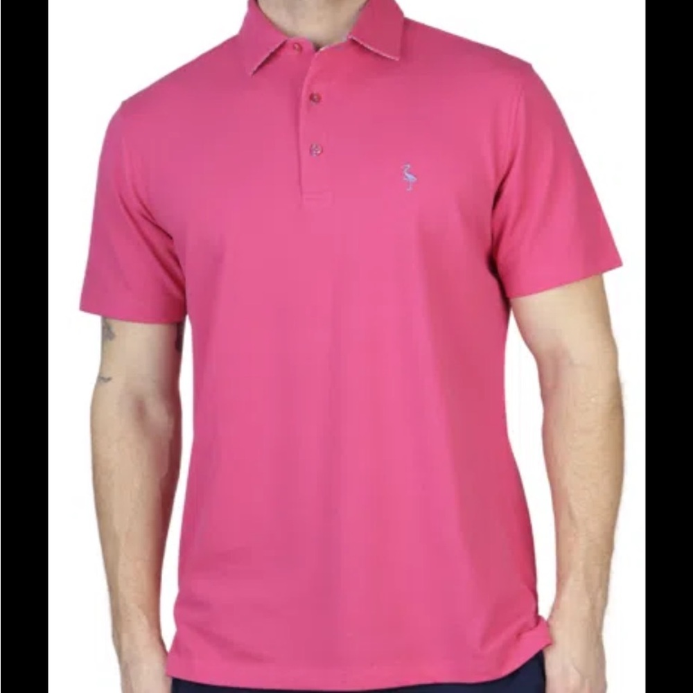 Tailorbyrd Vibrant Pink Polo Shirt
